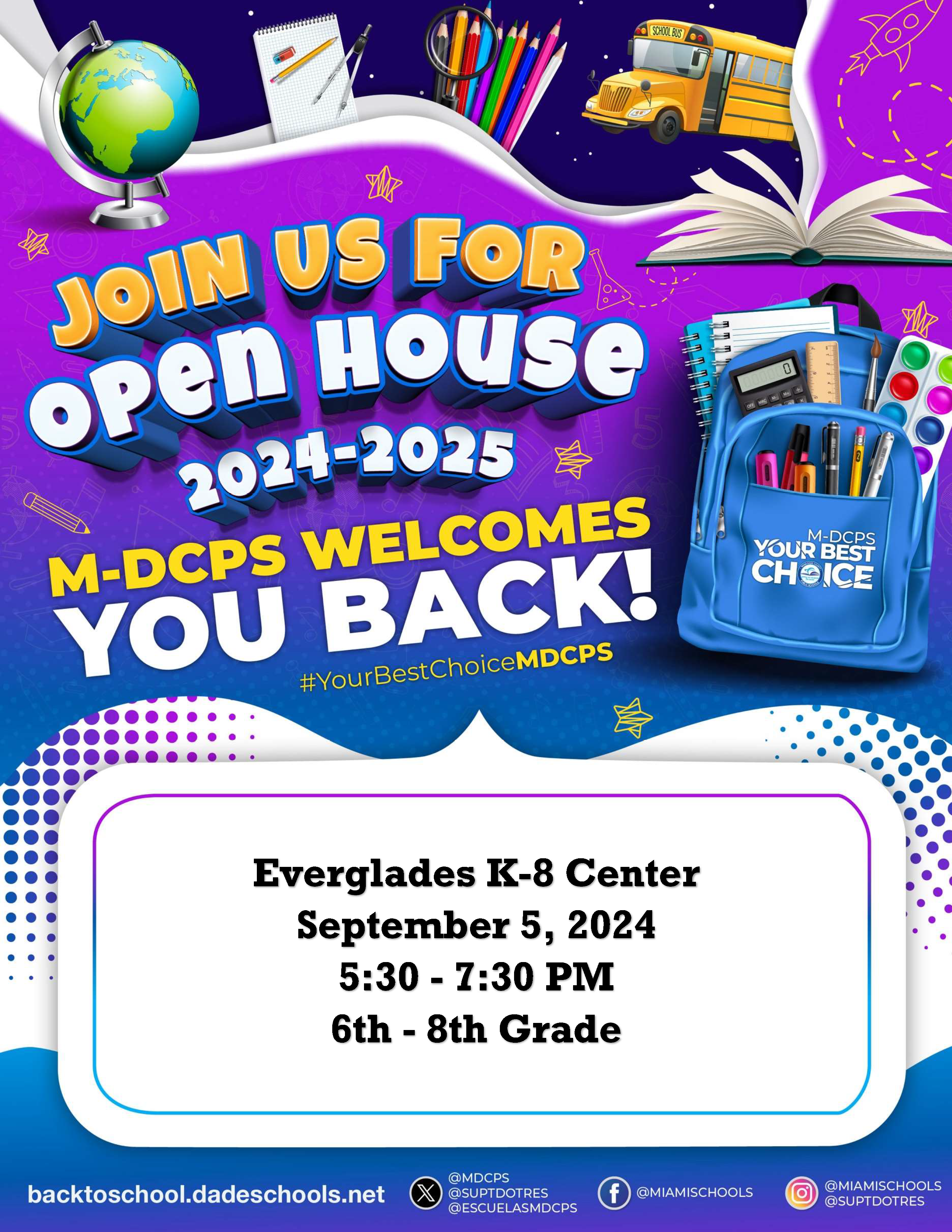 Middle School Open House